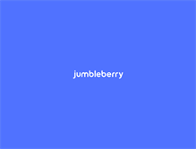 Tablet Screenshot of jumbleberry.com